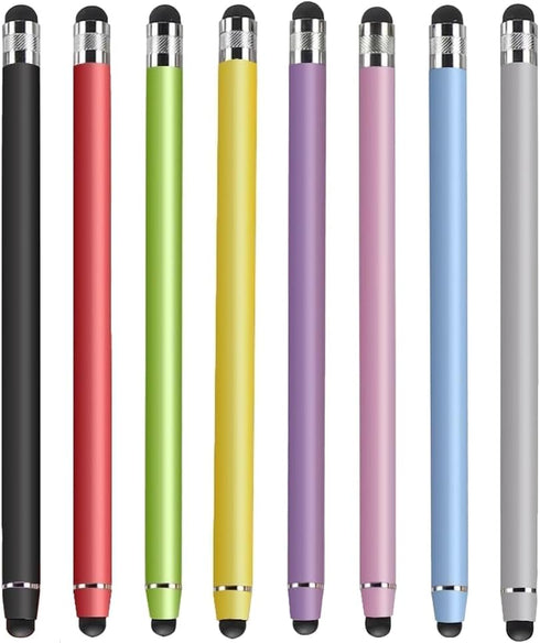Stylus Pens for Touch Screens (8-Pack Ayzmjin) - Stylists Pen for iPhone, iPad, Android Phones, High Precision,