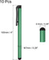 MECCANIXITY 10pcs Stylus Pens for Touch Screens Universal Capacitive Stylus Pencil Sensitivity for Phone Tablet All Capacitive Touch Screen Device, Green