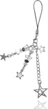 1-4 PCS Cute Y2K Phone Charm Aesthetic Accessories, Bear Strawberry Butterfly Heart Lanyard String for Bag Decor