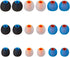 Earbud Tips Soft Silicone Replacement Tips for in-Ear Headphones (Inner Hole 3.8mm - 4.2mm) 9 Pairs S/M/L