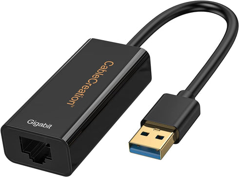 USB to Ethernet Adapter, CableCreation USB 3.0 to Gigabit Wired LAN Network Adapter for Nintendo Switch & More