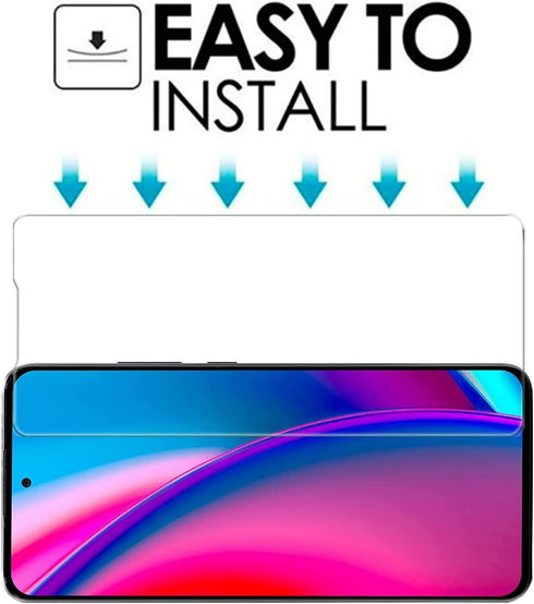 VIESUP (2 Pack) Tempered Glass Screen Protector for BLU G91S 2021, 9H Hardness, High Definition, No Bubble