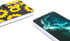 Galaxy S22 Case, Black Sunflower Pattern Cute Floral Soft TPU Back Cover for Samsung Galaxy S22 6.1 Inch