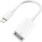 Lightning to USB Camera Adapter, USB 3.0 OTG Cable for iPhone 14 13 12 11 XS XR X SE 8 7 6 5 iPad/iPod to Connect Card