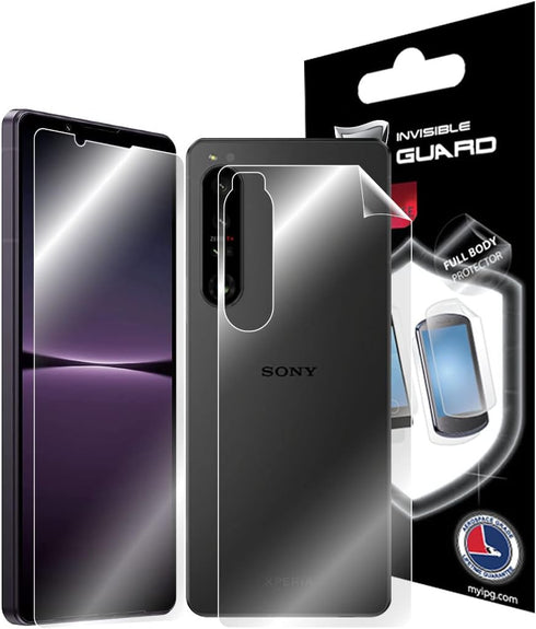 IPG FULL BODY Protector for Sony Xperia 1 IV XQ-CT72 5G - Invisible Touch Screen Sensitive Ultra HD Clear Film