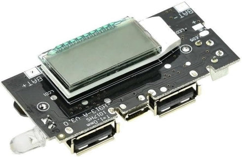 Generic 18650 5V 1A 2.1A Mobile Power Bank Dual USB Battery Charger PCB Power Module Accessories for Phone DIY LED LCD