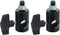 WELLMAKING 2PCS Rapid Adapter Convert with 3/8" Screw | Multi Functional Mount Bracket for Photo Studio