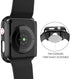 Misxi 2 Pack PC Case with Tempered Glass Screen Protector for Apple Watch SE 2 (2024) and Series 4-6, 40mm