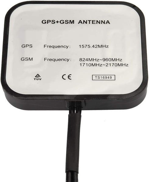 Superbat 4G 4G Vehicle GPS + LTE Magnetic Mount Combination Antenna with SMA Connector for GPS Navigation Head Unit Car
