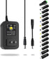 Aclorol Universal Power Adapter 30W, Adjustable 12V 9V 7.5V 6V 5V 4.5V 3V AC/DC Converter with 14 Tips