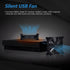 SCCCF 140mm 5V Quiet USB Portable Cooling Fan for Flat Panel TV Receiver Router DVR PlayStation Xbox Computer Cabinet