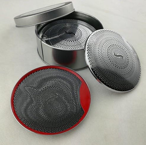 Lanyun Door Speaker Audio Player Cover Trim for Mercedes Benz 2015-2019 W205 C-Class & X205 GLC-Class (1 set/4 pic)
