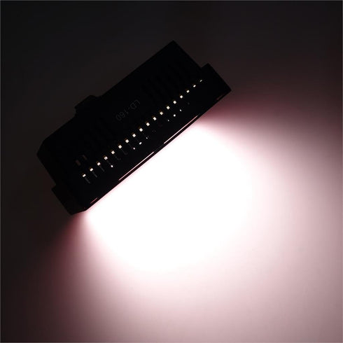 SSE 160 5600K 3 LED Digital Video Light of LEDs Video Kit Includes Rotating Cold Shoe Mount and Filters for Canon