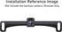 GLK Universal Rear Backup Camera License Plate Bracket, Full Stainless Steel Rear View Camera Mount, Plate Holder
