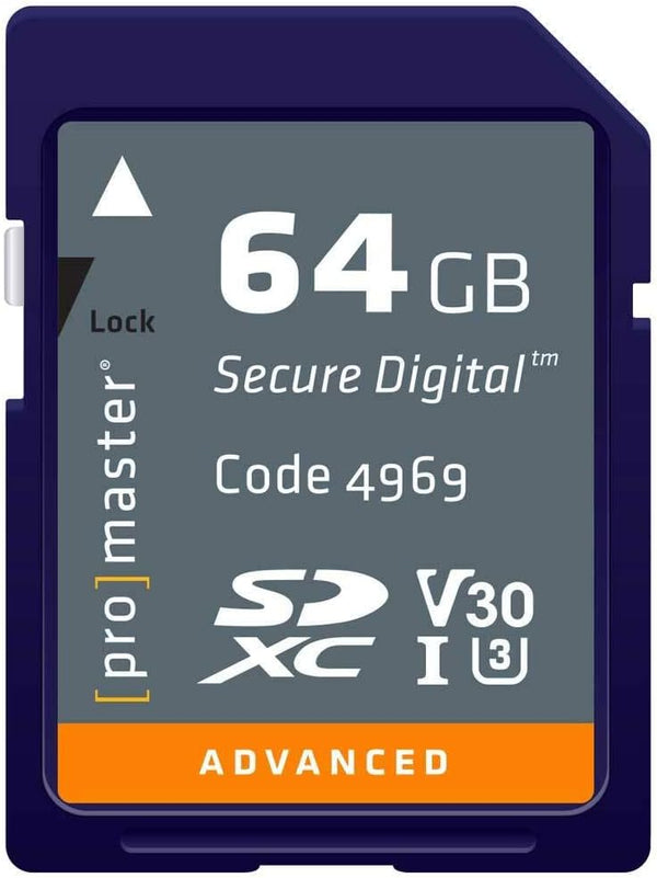 ProMaster 64GB SDXC Advanced Memory Card