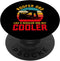 Retro Roofer Dad But Cooler Funny Roofing Father's Day PopSockets Standard PopGrip