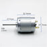 ATNVSE RS-365 365 6V 12V 18V 24V 12400RPM 28mm 27MM 1Pcs Mini Motor DC Electric Motor Long Shaft DIY Hobby Toy Car Boat