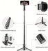 Generic 40 Inch 360 Selfie Stick Retractable Professional Floor Tripod for Live Streaming, with Wireless Remote
