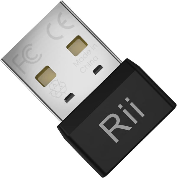 Rii Mouse Jiggler, Undetectable Mouse Mover, Automatic USB Port Mouse Movement Simulator for Computer, Plug and Play