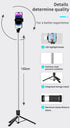 Tianle 51 Inch Selfie Stick, Phone Tripod Extendable Cell Phone Tripod Stand with Wireless Remote and Phone Holder