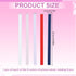 DELORIGIN 6pcs (6 225mm) Reusable Silicone Phone Strap Grip Holder Elastic Universal Cellphones Hand Loops Grip