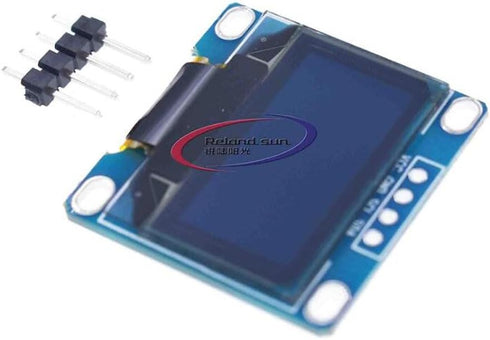Senzooe 0.96 inch 4pin 12864 I2C (1306, OLED screen display module serial port parallel port interface yellow blue)