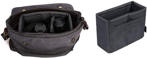 Waterproof Shockproof Foldable Camera Insert Bag - Perfect for Canon & Nikon