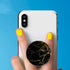 4 Pack Phone Grip - Cell Phone Holder for Smartphone, Finger Expanding Kickstand Stand - Luxury Black Rose Gold Marble