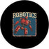 Retro Vintage Robotics Robot Engineer PopSockets Standard PopGrip