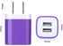 USB Charger Plug, Wall Charger, 5-Pack 2.1A/5V Portable Power Cube Adapter - Compatible for iPhone, Samsung Galaxy