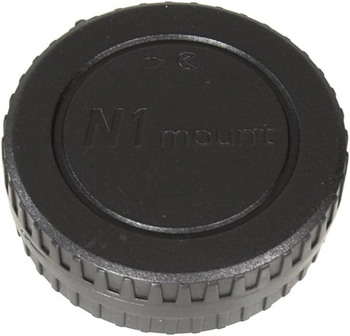 Body Cap & Camera Rear Lens Cover Set for N-Mount 1 N1 Lenses and Mirrorless Cameras J1 J2 J3 J4 V1 V2 V3 S1 S2 AW1