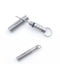 LXQQFUN Titanium SIM Card Tray Removal Tools, Eject Pins Tools, Ejector Pins Needle