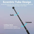 Generic 17.1" 43cm 1/4"-20 / Gimbal Extension Selfie Stick Compact Aluminum Portable Stabilizer Extension Rod, Foldable