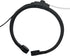 VOX Throat Mic Headset - 2 Pin Tactical Neck Bone Conduction Acoustic Earpiece for Midland GXT LXT GMRS Walkie Talkies