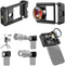 Leshareselect 10X 17mm Macro Lens Kit Phone Camera Lens + CPL Filter Thread Phone Clip Clamp Mount Holder with Cold