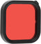 Waterproof Diving Lens Filter for GoPro 8 with Hanging Strap, Red Filter