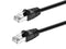 Monoprice Cat6A Ethernet Patch Cable, 0.5ft, RJ45, 550Mhz, STP, Pure Bare Copper Wire