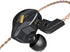 KZ EDX in-Ear Monitors, HiFi Stereo Stage/Studio IEM Wired Noise Isolating Sport Earphones with Detachable Cable 2Pin