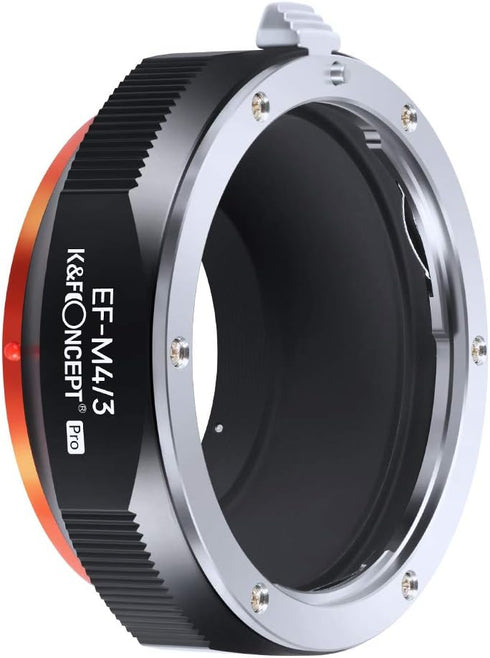 K&F Concept Lens Adapter for Canon EOS (EF/EF-S) D/SLR Lens to Micro Four Thirds Mount Mirrorless Camera
