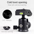 XILETU 360 1/4" 3/8" Tripod Ball Head Panoramic Metal with Arca Type Quick Release Plate, Screw Thread Mount, Tripod