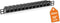 Tecmojo 12-Port Cat6 Patch Panel, 0.5U Rack Mount Modular Panel with Keystone Coupler,
