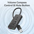 VENTION USB Sound Card, External Stereo Sound Card with Volume Control, USB to 3.5mm Jack Audio Adapter for PC