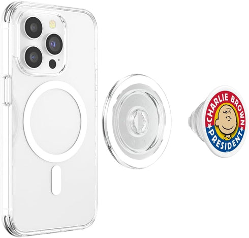 Peanuts Charlie Brown for President PopSockets MagSafe PopGrip for iPhone