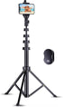 Fugetek 67" Professional Cell Phone Tripod, Portable All in One, Bluetooth Remote, Phone