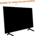 Mobestech 1pair Adjustable Tv Stand Base Legs Tabletop Pedestal Bracket for Various Monitor Easy to Install