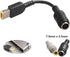 JMT DC 7.9 x 5.5mm Round Jack to Square USB Plug Converter - Laptop Power Adapter Connector for Lenovo ThinkPad