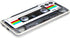 FAteam Shockproof Case for Galaxy S21 5G - Scratchproof TPU Soft Bumper Retro Cassette Tape Compatible with Samsung