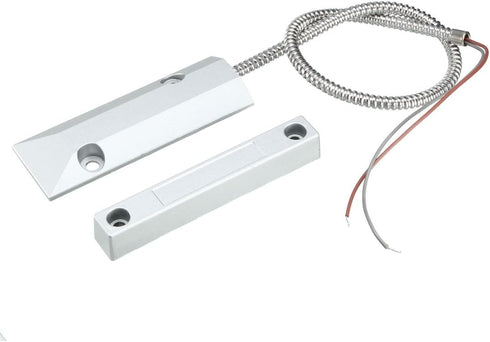 uxcell OC-55 Rolling Door Contact Magnetic Reed Switch Alarm with 2 Wires for N.O. Applications