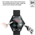 Screen Protector for IDW18 Fitness Smart Watch, 9H Tempered Glass Protective Film Compatible with Quican IDW18 / TOOBUR