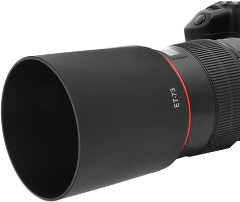 ET-73 Plastic Black Camera Lens Hood for Canon EF 100mm f/2.8L Macro is USM Lens, Camera Lens Hood